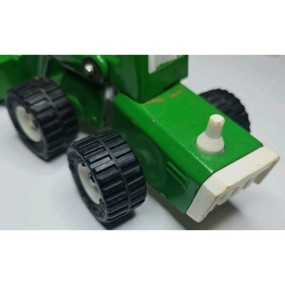 Vintage Buddy L Front Loader Tractor – Green Steel – Made in Japan